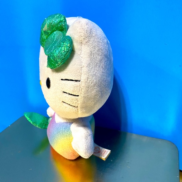 HELLO KITTY Ty BEANIE BABIES VTG 2013 RAINBOW MERMAID KITTY w/SPARKLY TAIL FIN - Picture 8 of 13